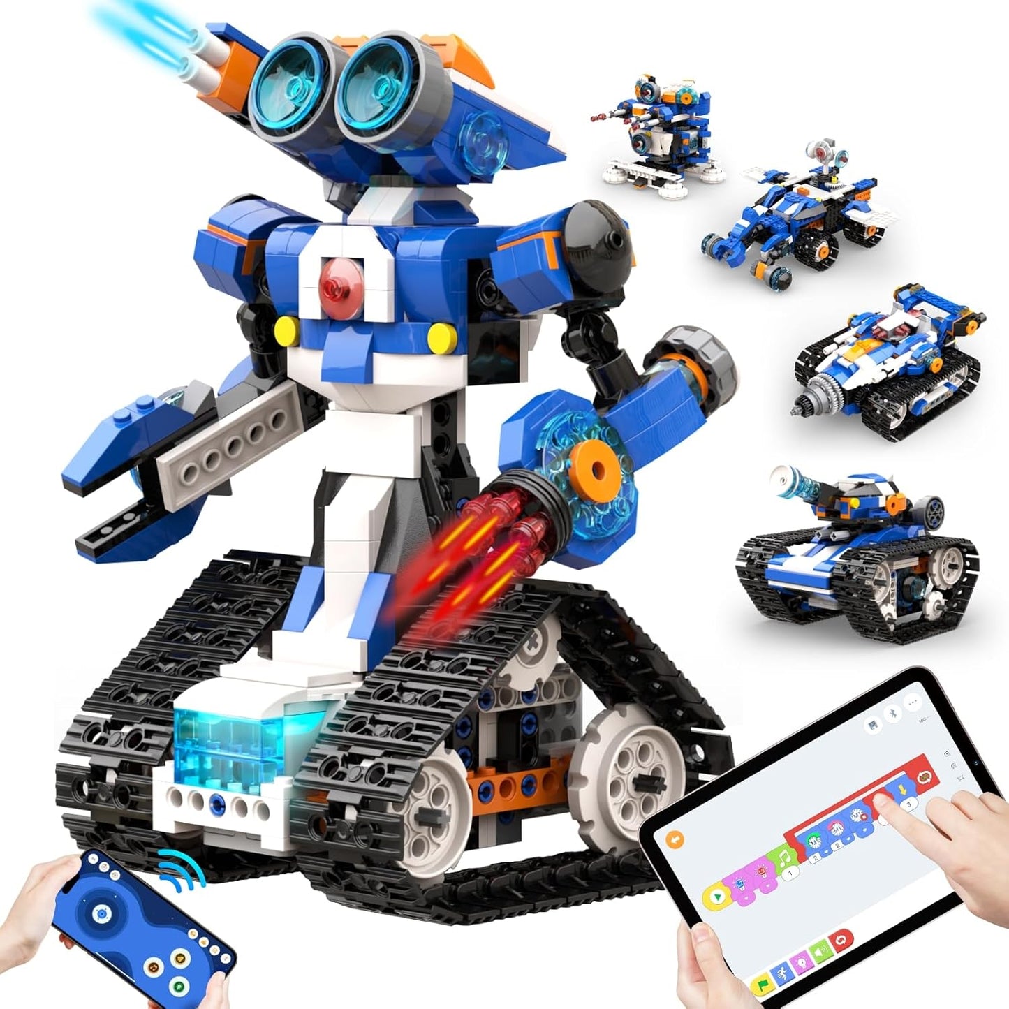 Apitor Robot Building Kit: 6-in-1 STEM Toy