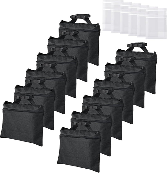 Heavy Duty Sandbags for Weight Support with Zipper and Buckle