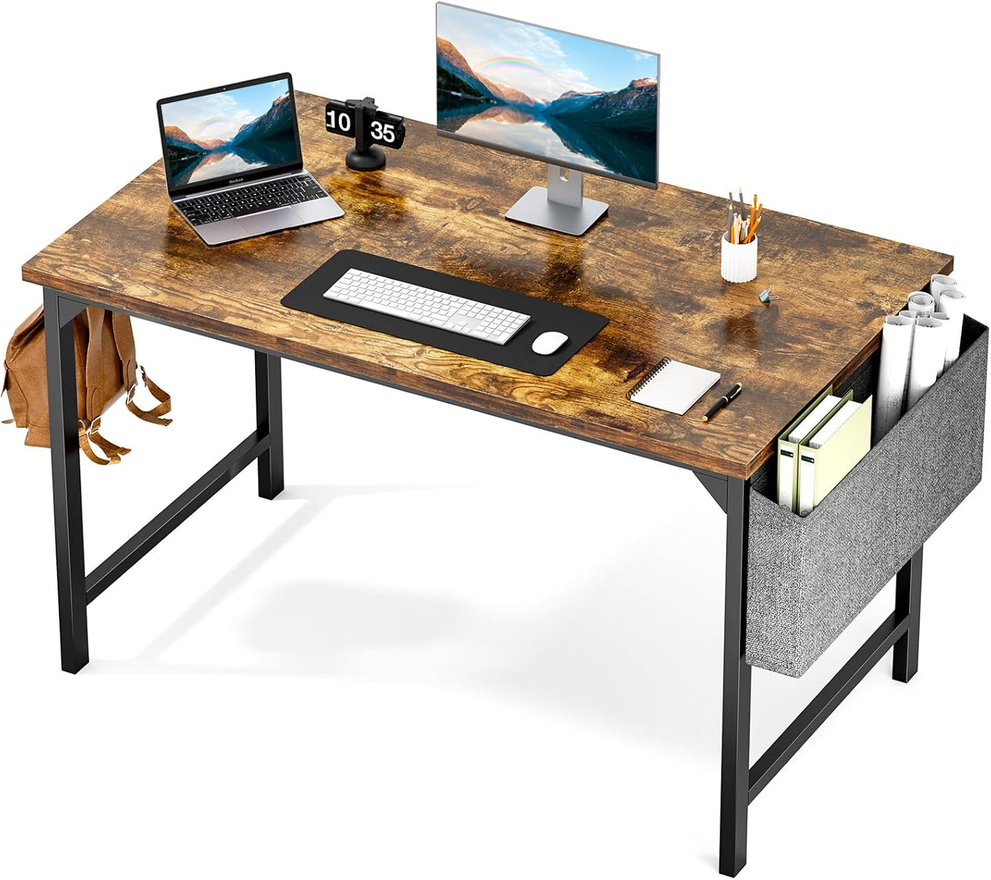 Sweetcrispy 48 Inch Computer Office Desk for Kids and Students