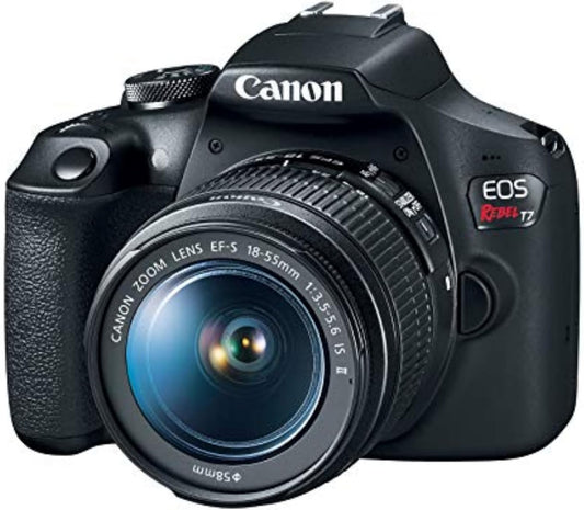 Canon EOS Rebel T7 DSLR Camera with 24.1 MP and Wi-Fi Features