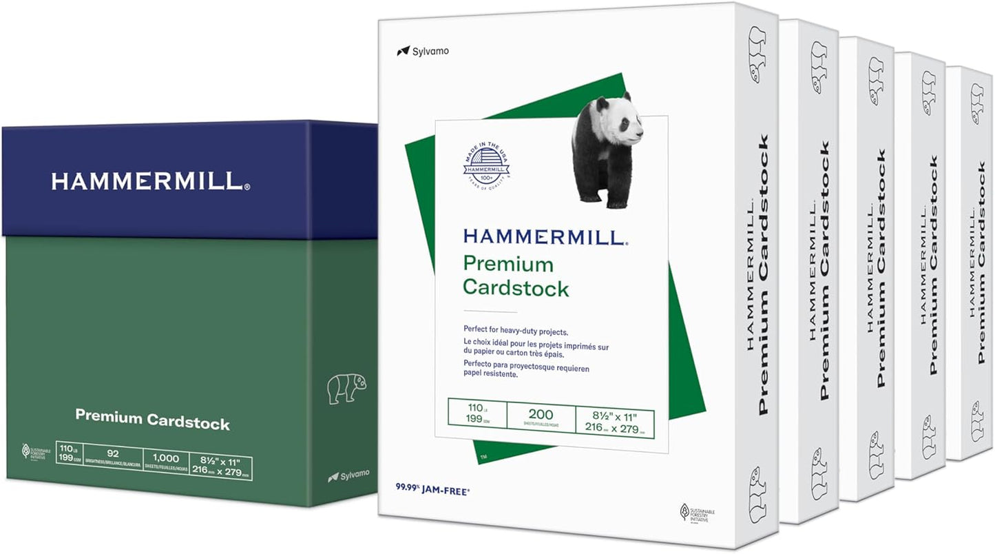 Hammermill White Cardstock 110 lb for Premium Printing Needs