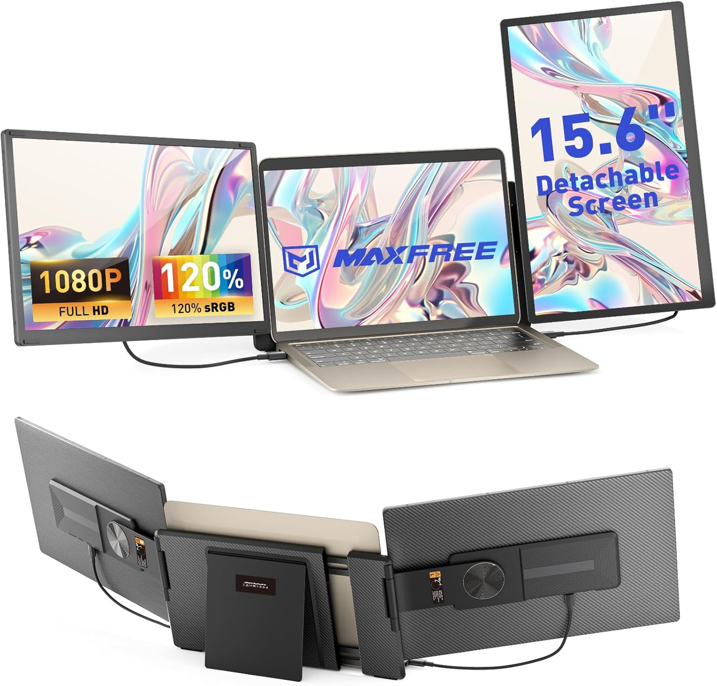 Maxfree S6 Laptop Screen Extender for Enhanced Multitasking