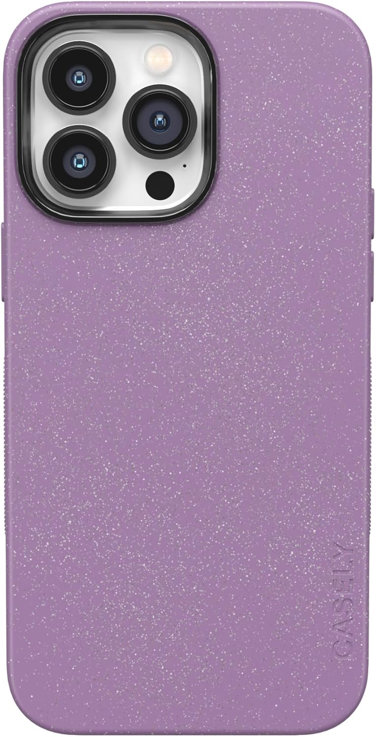 Bold Protective iPhone 14 Pro Max Case in Lavender Waves