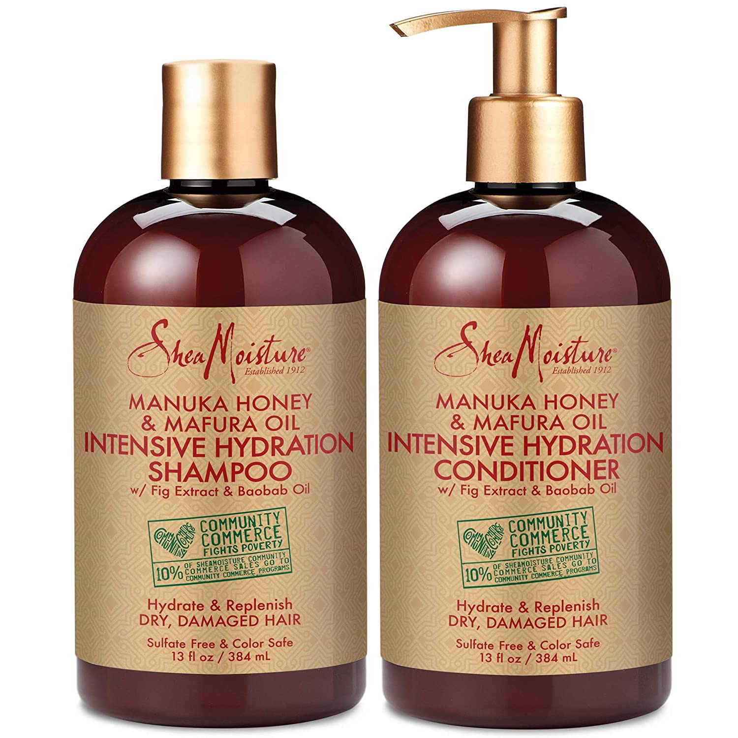 SheaMoisture Hydrating Shampoo & Conditioner Set