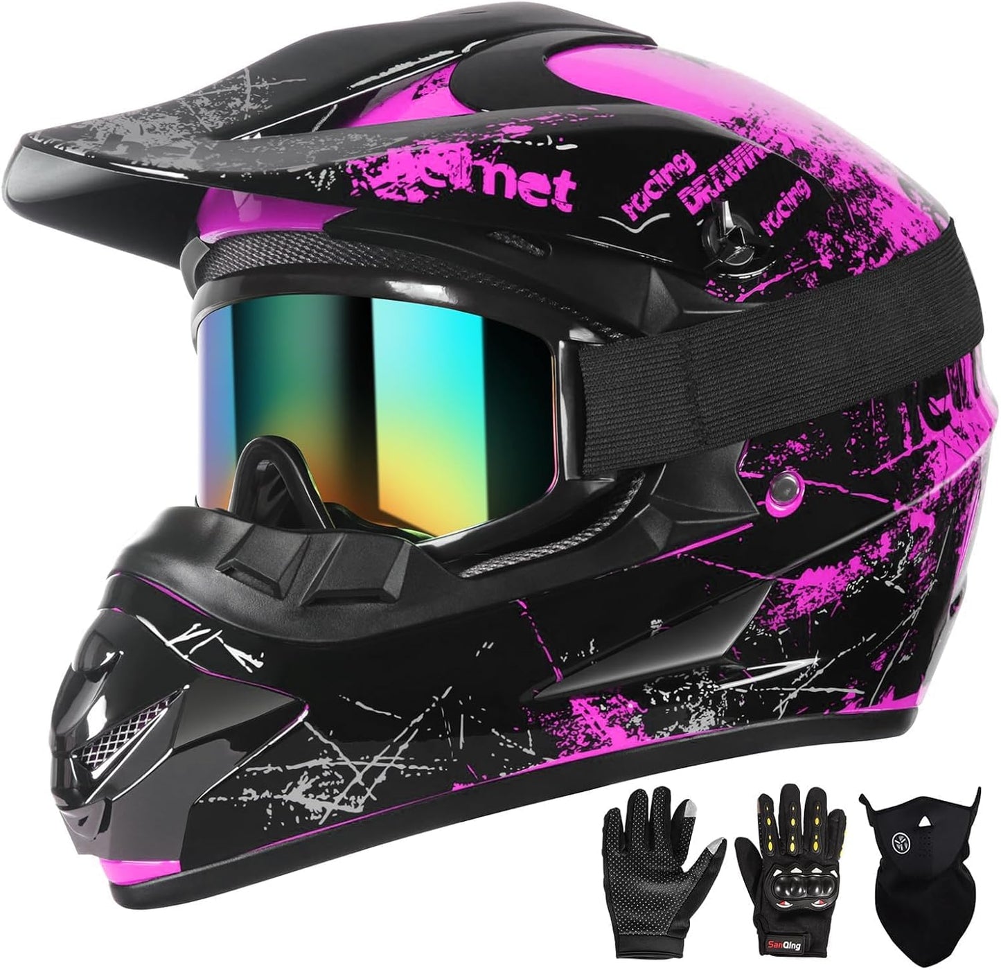 SPARK Dirt Bike Helmets for Kids and Youth Off-Road Riding