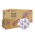 BeeSure BE2320case Floral Face Masks Orchid Lavender (Pack of 400)