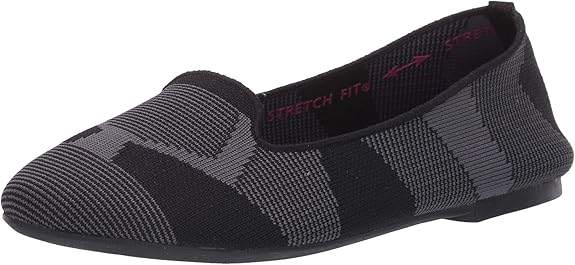 Skechers Women's Cleo-Sherlock Knit Loafer Ballet Flat Review