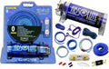 Absolute USA 4.0 Farad Power Capacitor 0 Gauge Kit - Stable Bass