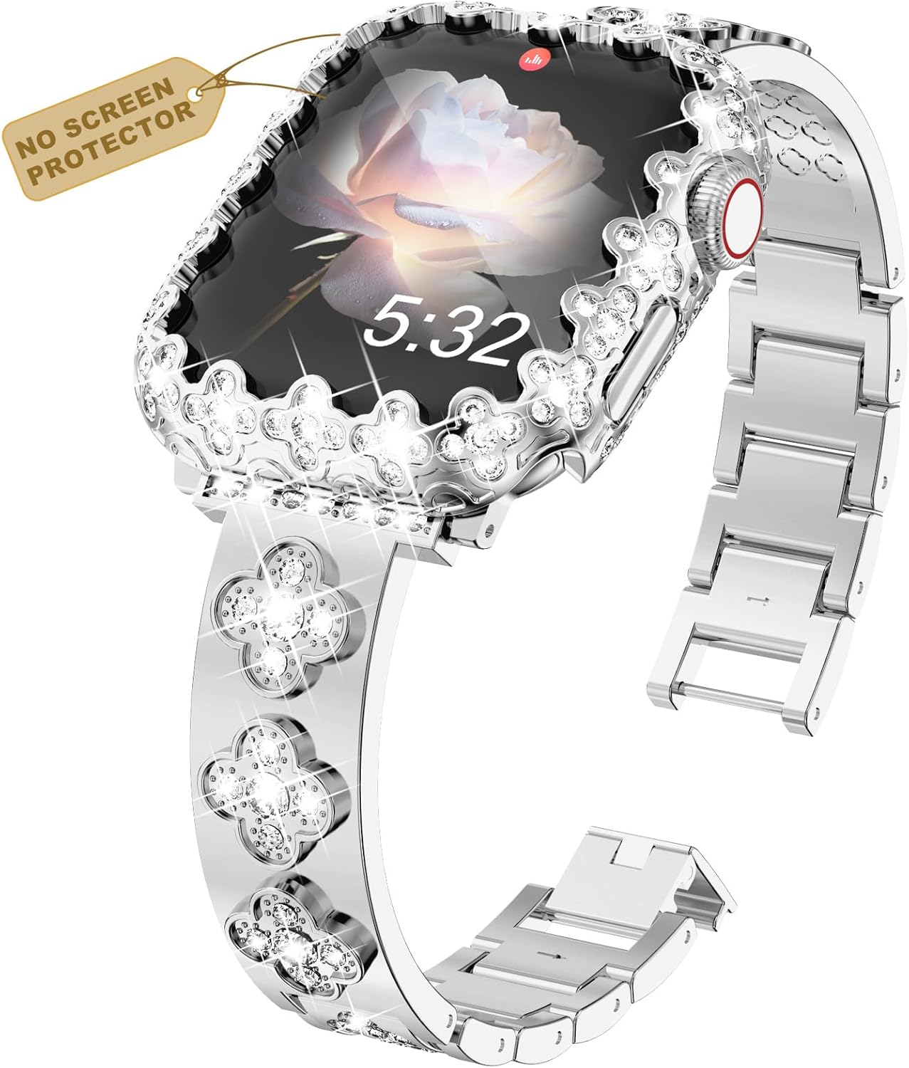 Stylish Stainless Steel Band for Apple Watch 40-46mm by KADES