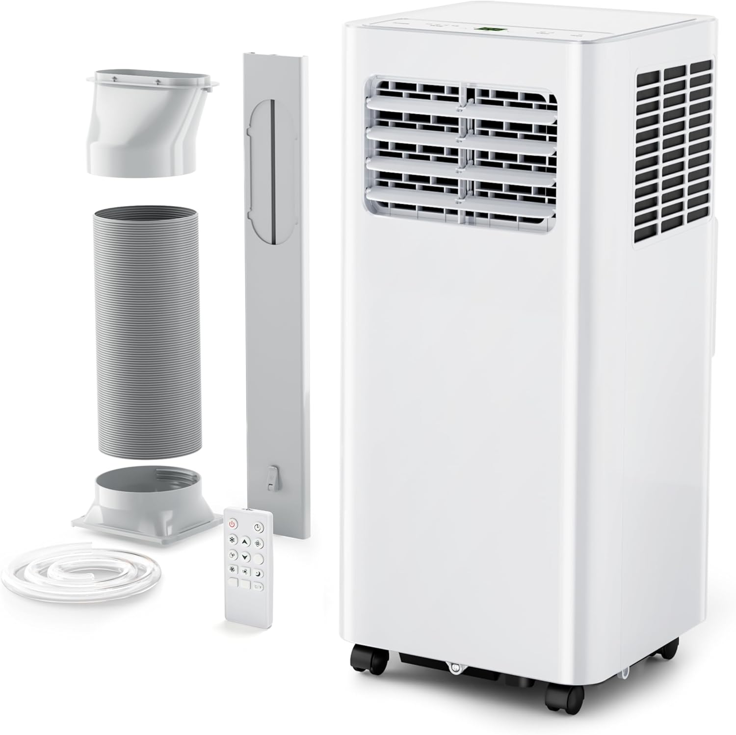 10,000 BTU Portable Air Conditioner with 4 Modes for Comfort