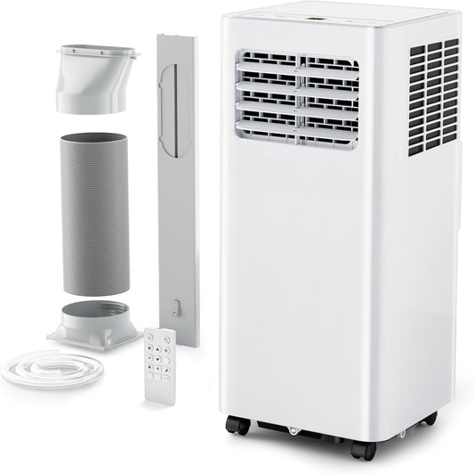 10,000 BTU Portable Air Conditioner with 4 Modes for Comfort