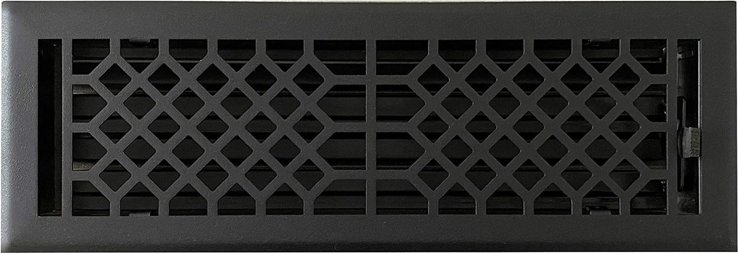 Empire Register Co Vent Cover 4x14 inch Antique Style Design