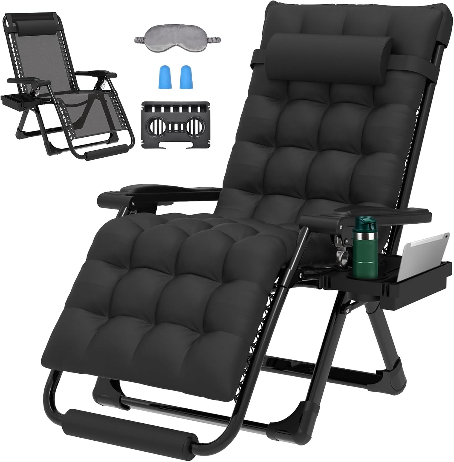 ZENPETIO 29In XL Zero Gravity Chair for Indoor and Outdoor Use