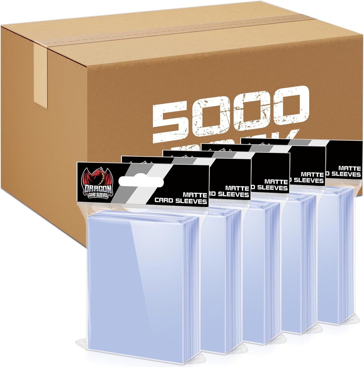 5000 Counts Card Sleeves for Trading Cards - Perfect Protection
