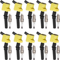 Ignition Coil Pack DG508 + Iridium Spark Plug SP479 Kit - Reliable