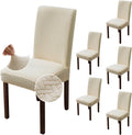 Genina Chair Covers for Dining Room Chair Slipcovers - Beige