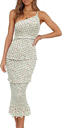 PRETTYGARDEN Women's Summer Midi Bodycon Dress for Every Occasion