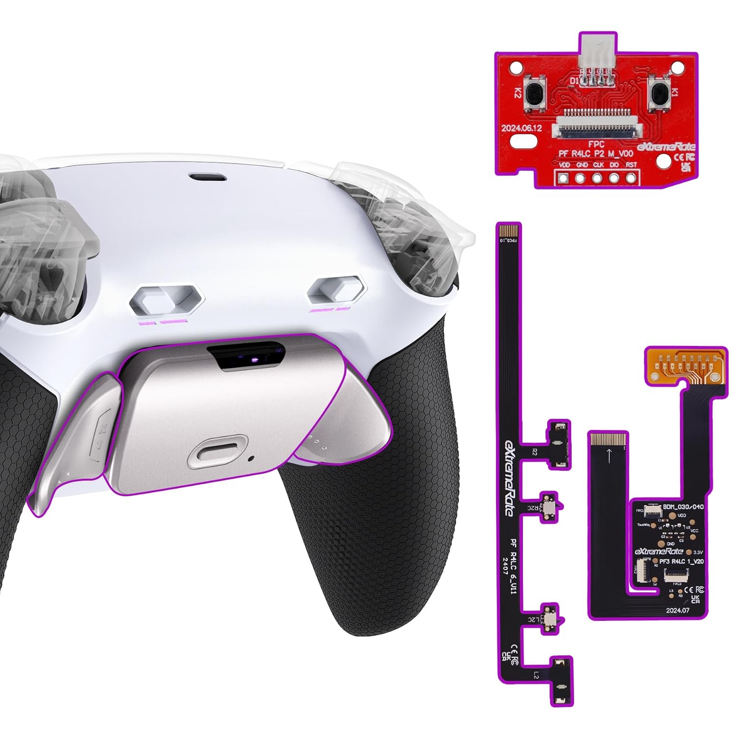 eXtremeRate RISE Plus MAX RMB Back Paddles Kit for PS5