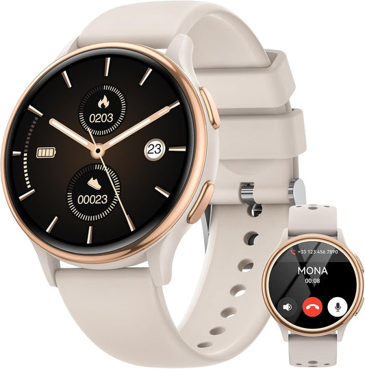 RUXINGX Women's Smart Watch: 24/7 Fitness Tracking