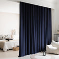 Room Darkening Theater Curtain - Navy, W8.3ft