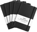 Huhuhero Lined Journal Notebook 5-Pack Hardcover Ruled Notebooks