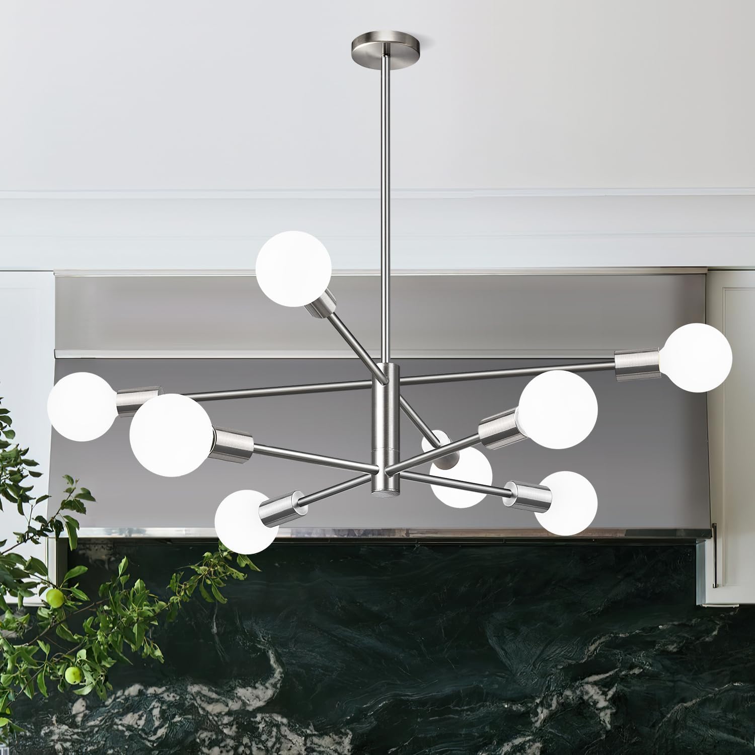 Sputnik Chandeliers Dining Room Light Fixture for Modern Spaces