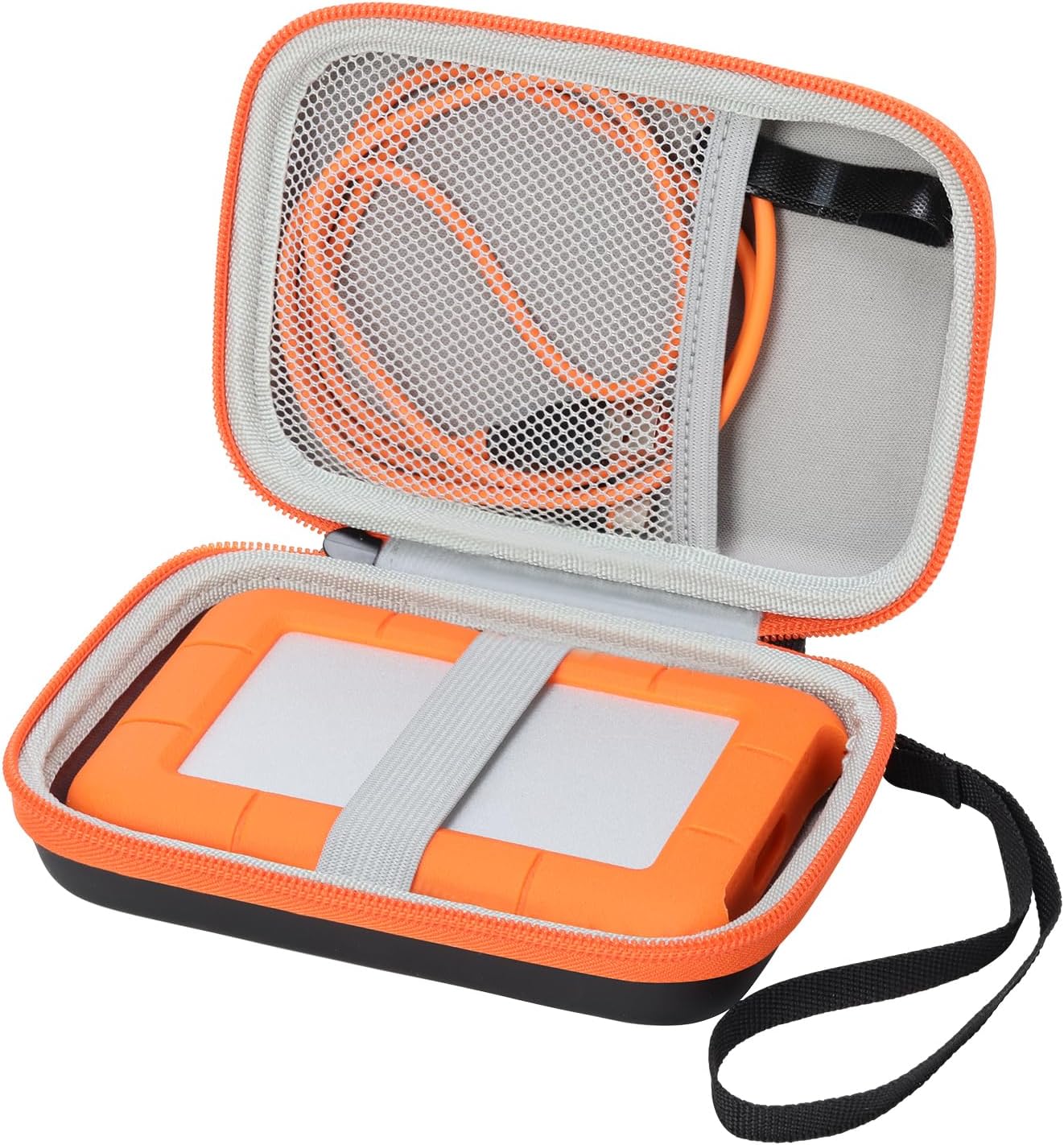 Protective Orange Case for LaCie Rugged Mini HDD