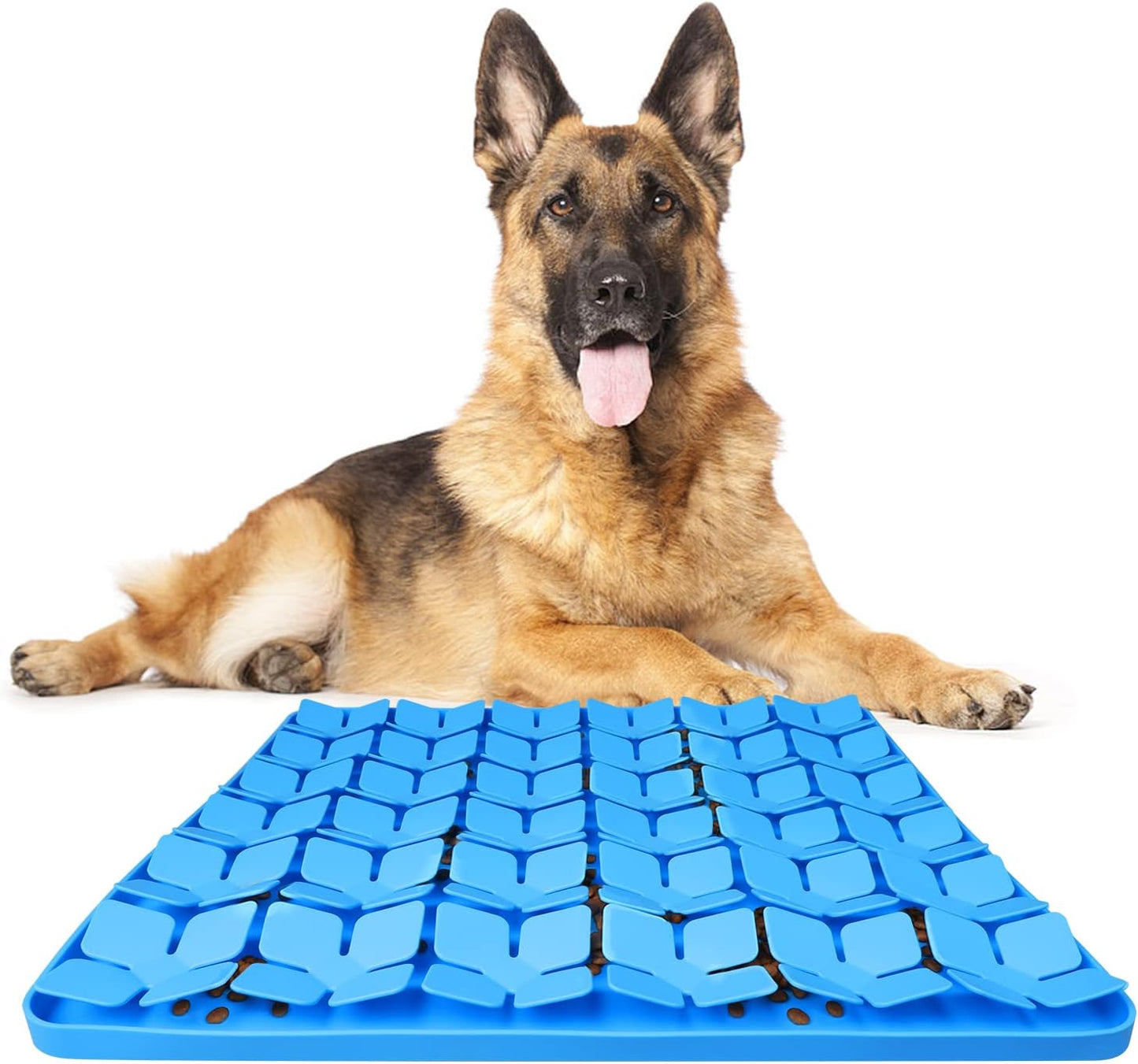 Snuffle Mat for Dogs - Premium Silicone Slow Feeder for Boredom