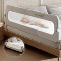 Foldable Toddler Bed Rails 59in - Safe Co-Sleeping Guard Rail