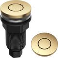 KRAUS Flat-Top Garbage Disposal Air Switch Button in Brushed Brass