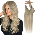 Real Human Hair Wire Extensions by Sunny for Gorgeous Volume
