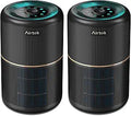 AIRTOK 2 Pack Air Purifier for Home Bedroom - Quiet 4-Stage Clean