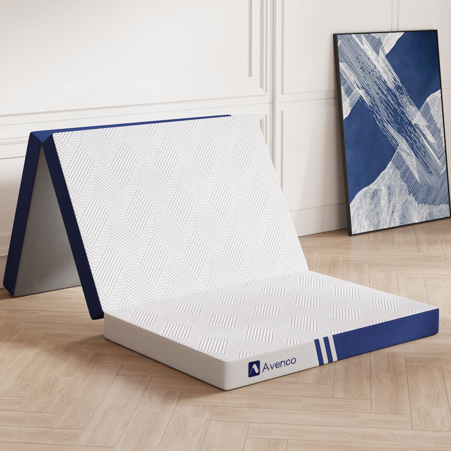 Avenco Folding Mattress Twin - Trifold Memory Foam Comfort