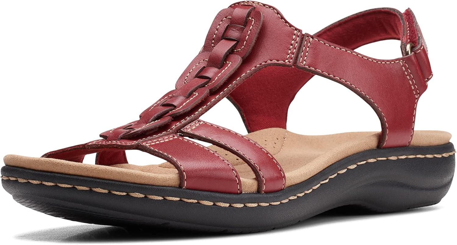 Clarks womens Laurieann Kay Sandals for Ultimate Summer Comfort