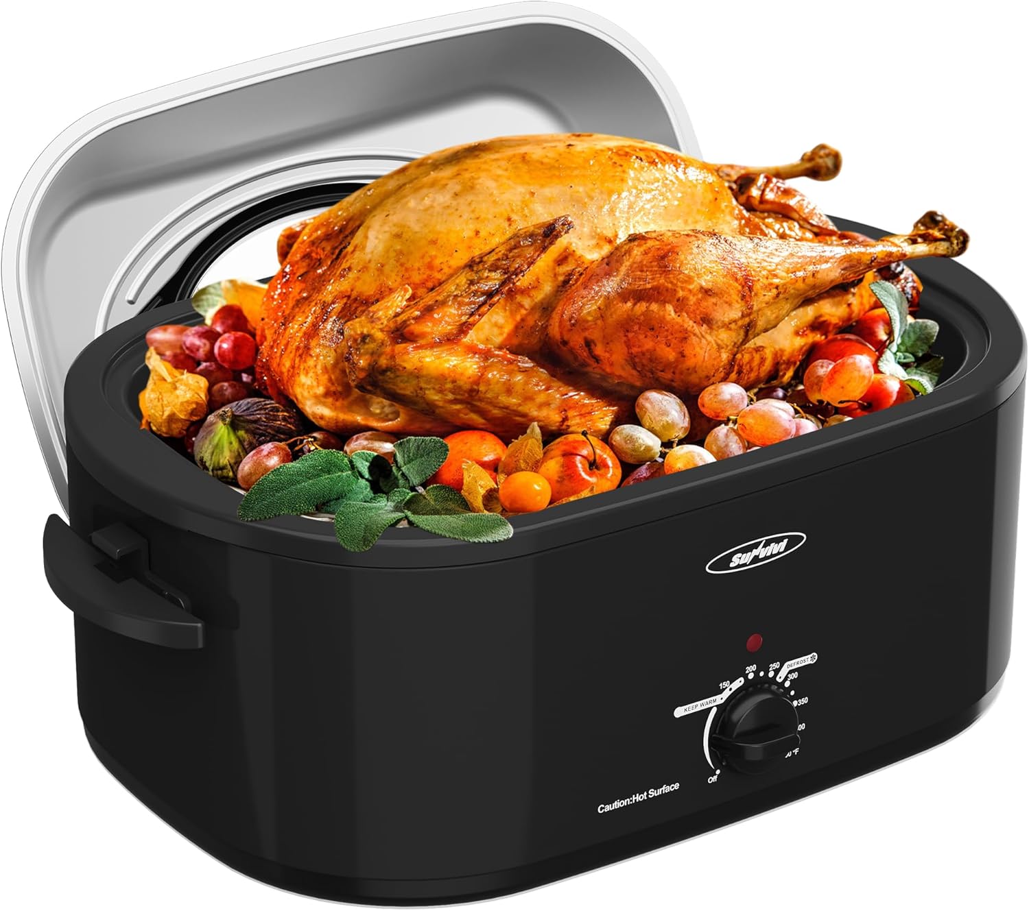 Sunvivi Electric Roaster Oven for Perfectly Cooked Turkey
