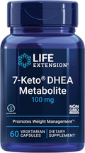 7-Keto DHEA Metabolite 100 mg Vegetarian Capsules - Boost Fat Burn
