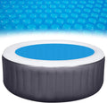 Spa and Hot Tub Cover 7 ft Round 16-mil Solar Blanket - Faster Heating