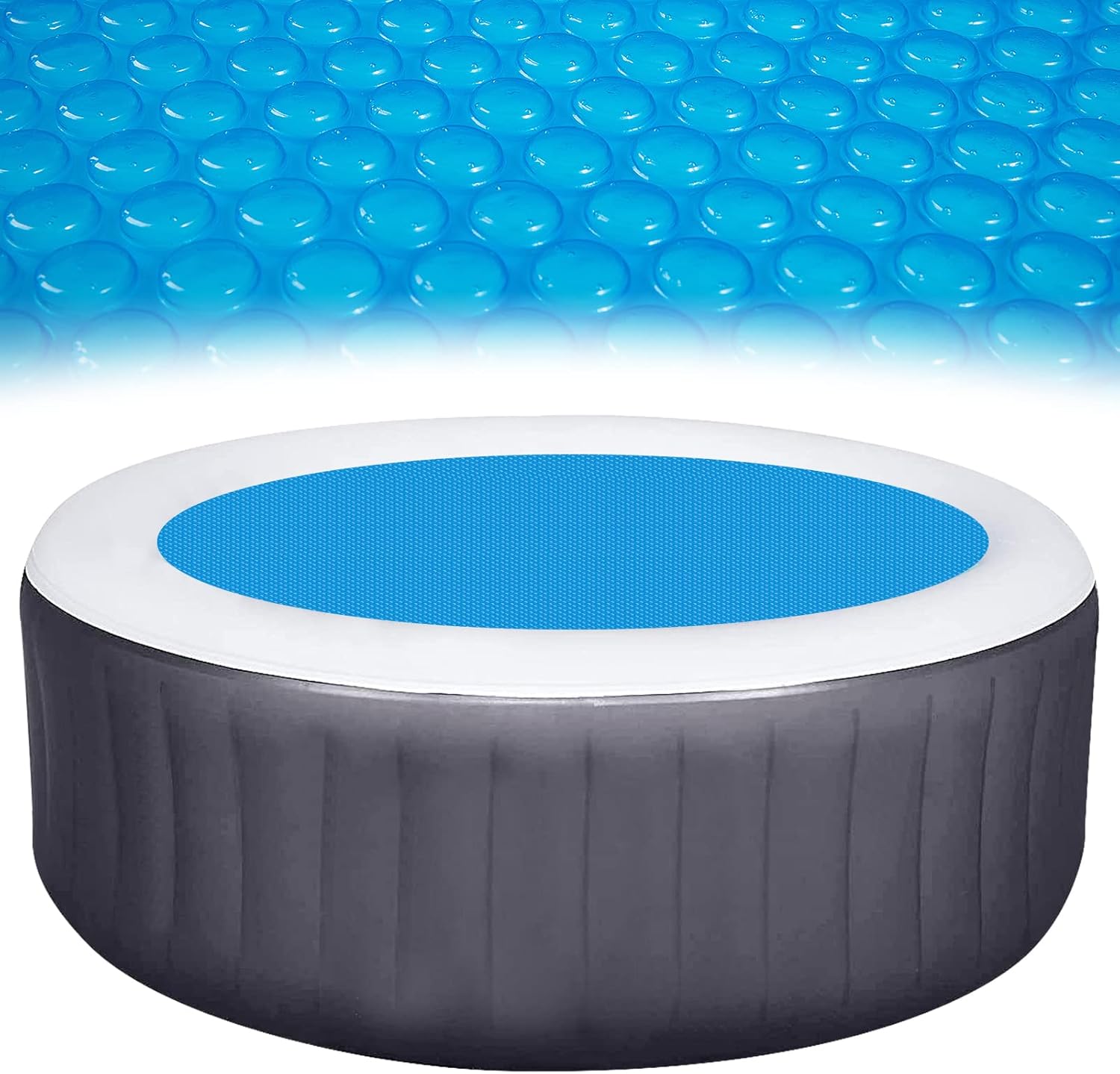 7 FT Round Hot Tub Thermal Insulation Solar Blanket Cover