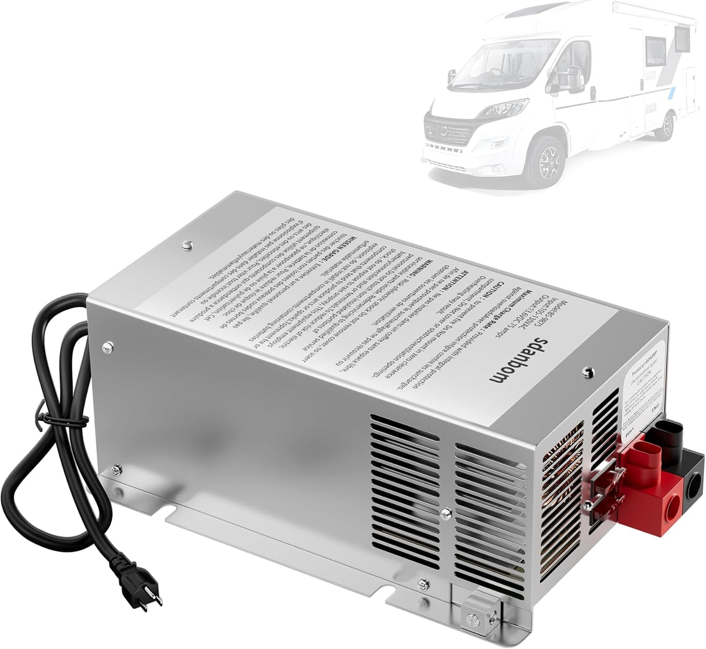 WF-9875 75 Amp RV Power Converter for Reliable Power Supply