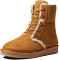 Koolaburra by UGG Women's Advay Tall Boot - Warm Suede Lace-Up