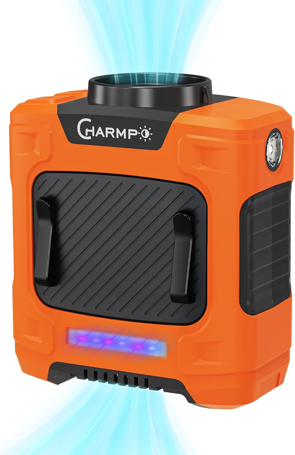CHARMP Waist Fan - 24-Hr Runtime, Strong Airflow