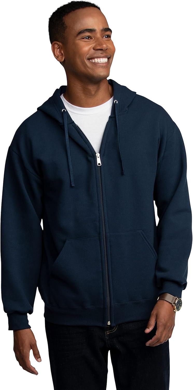 Cozy EverSoft Fleece Hoodie by Fruit of the Loom