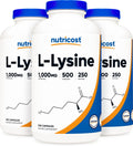 L-Lysine 500mg Capsules (1000mg Serving) - Cold Sore Support