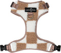 No-Pull Dog Harness Vest Checkers - Adjustable, Dual-Clip Control