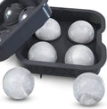 Froz Ice Ball Maker Silicone Tray - Slow Melting Ice Spheres