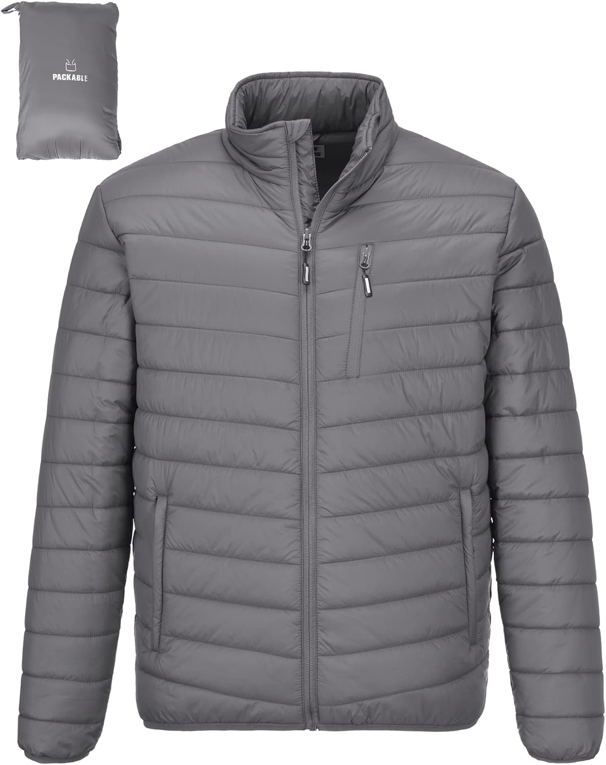 Outdoor Ventures Men's Lightweight Packable Puffer Jacket Review