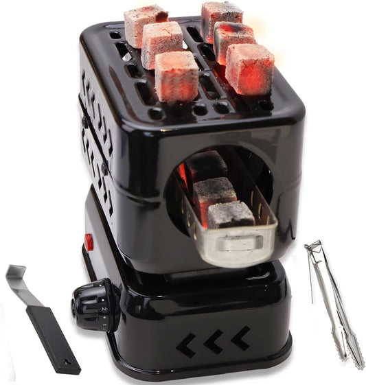 Charcoal Burner for Hookah with 1200W Fast Heating Power