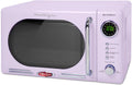 Retro Compact Countertop Microwave Oven 700-Watts - Compact Power