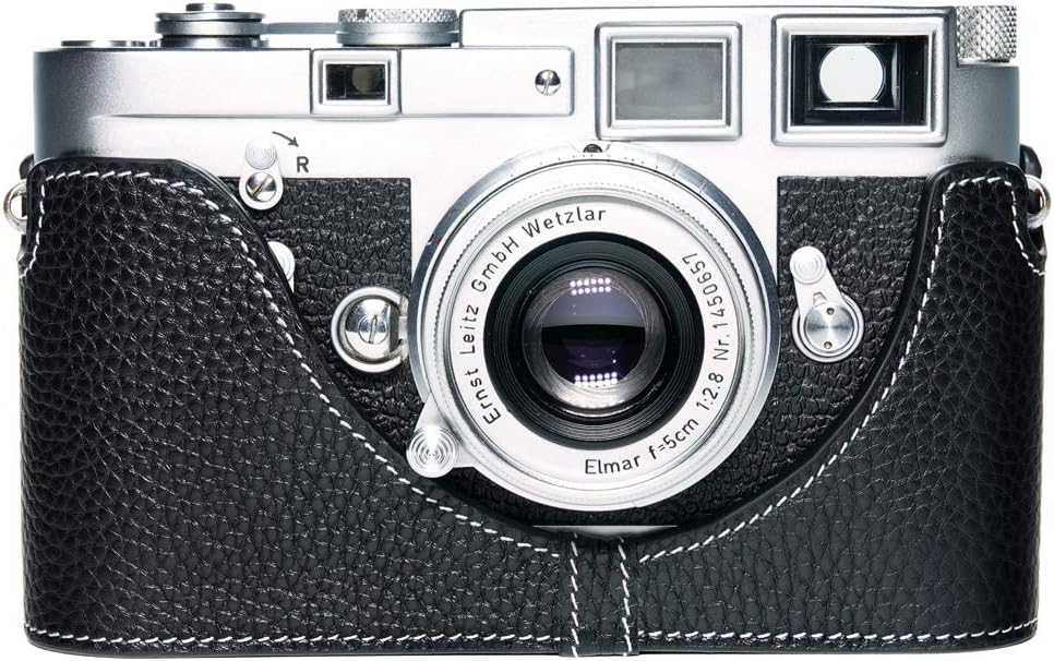 Handmade Genuine Leather Half Camera Case for Leica M Series