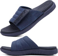 ONCAI Mens Sandals Adjustable Straps Orthotic Sport Slides - Arch off